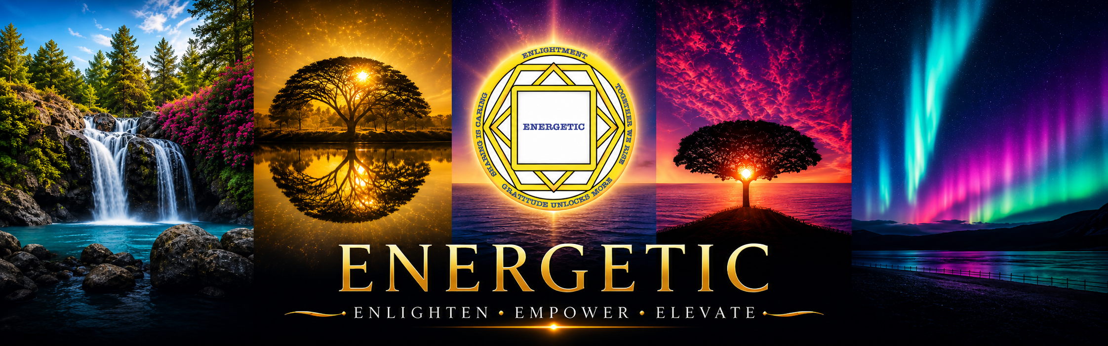 Energetic — Enlighten · Empower · Elevate